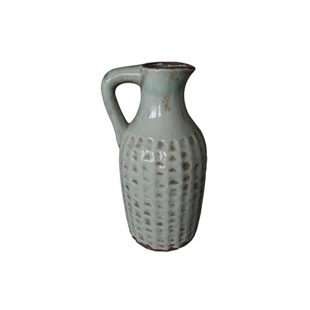 VASER DESIGNS 11 in. Athena Terracotta Vase VA2999388
